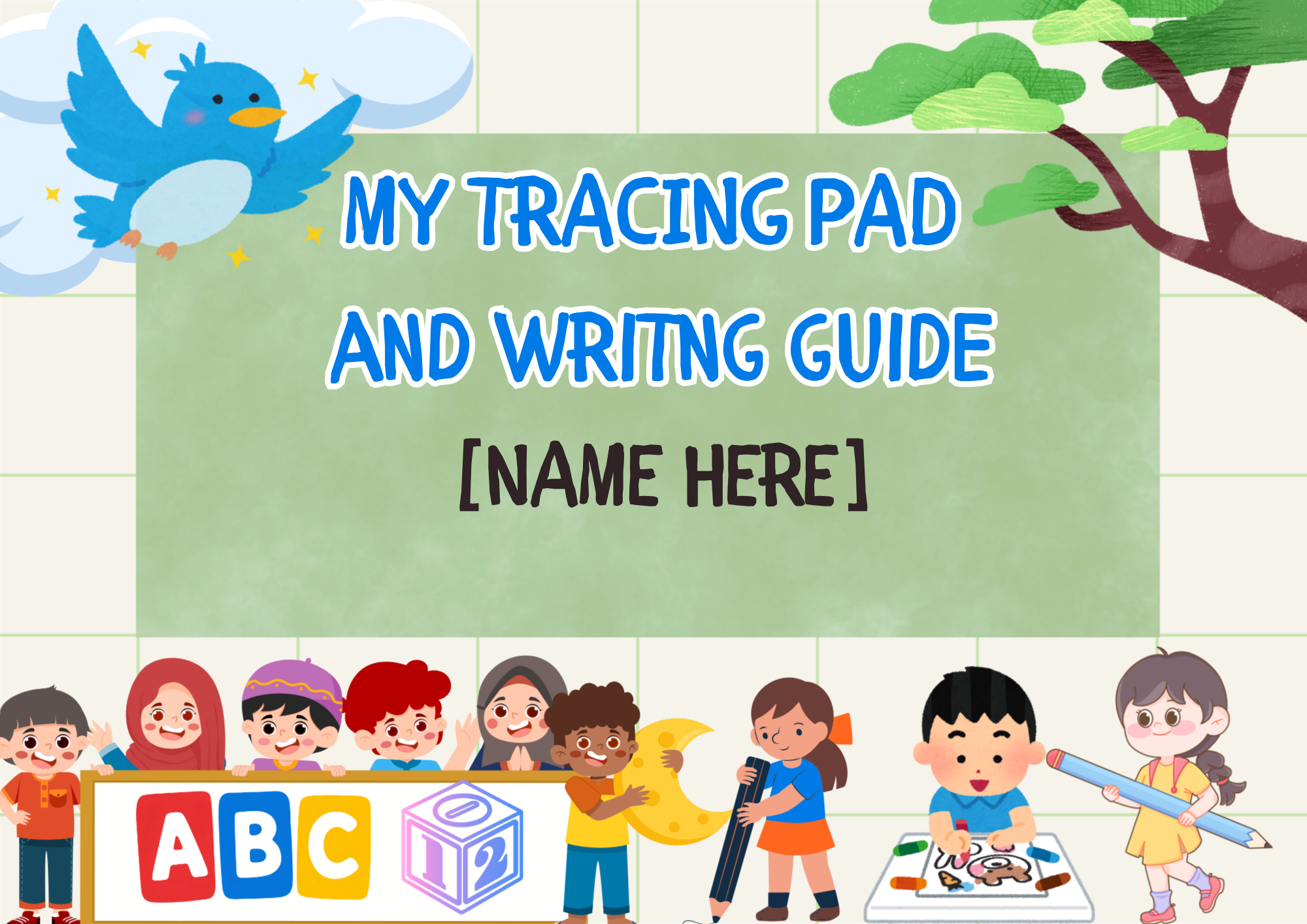My Tracing Pad and Writing Guide (For Kids)