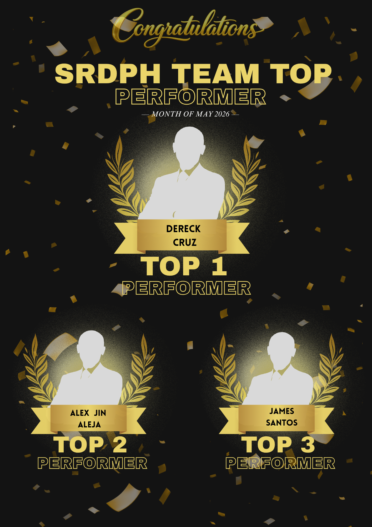 Top Performer Recognition Template